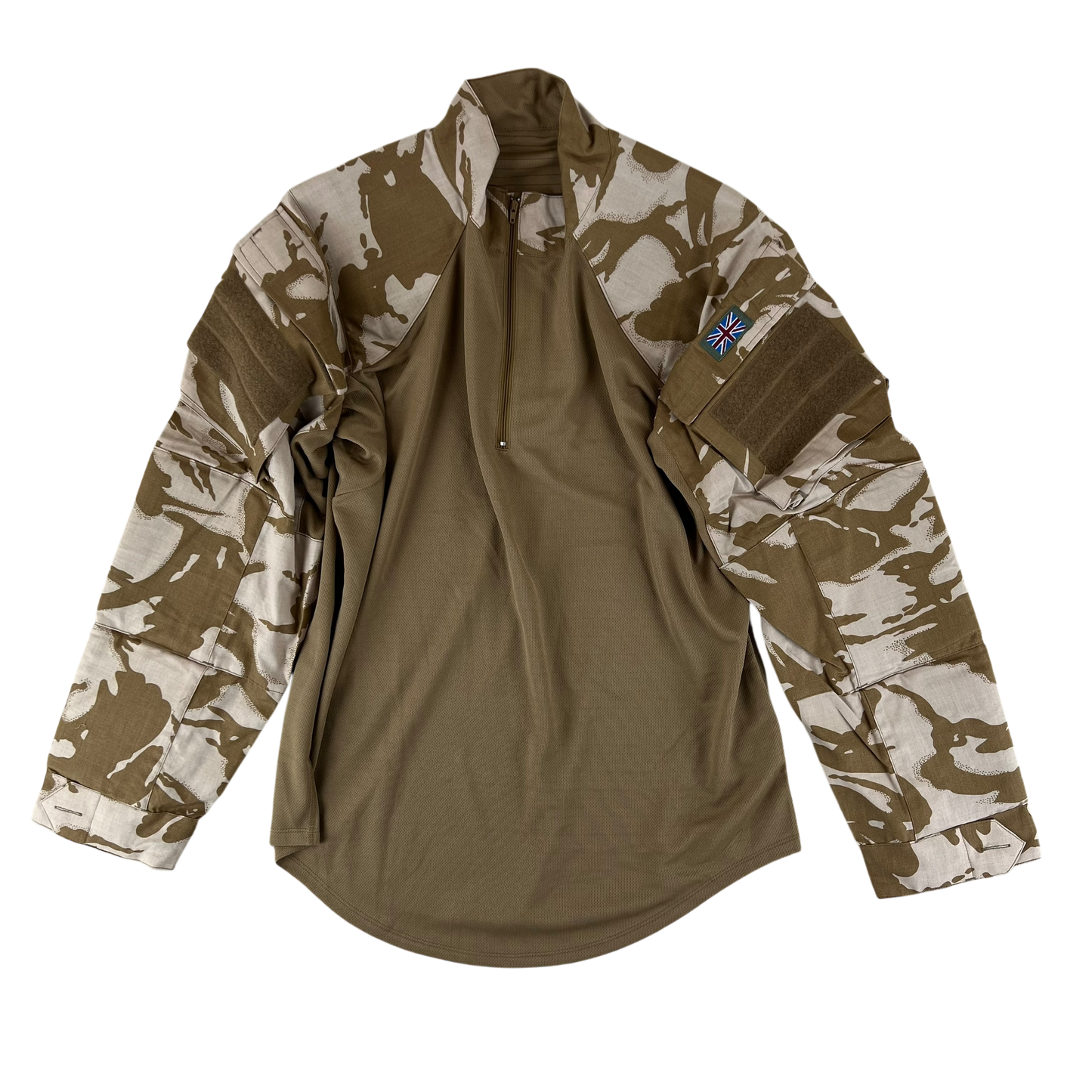 British Army Desert DPM Camouflage DDPM UBACS Padded Combat Shirt - Medium