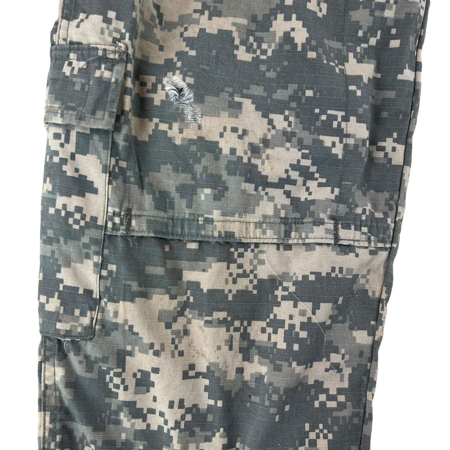 US Army UCP Pixel Camo ACU BDU Ripstop Combat Trousers - W40 L32