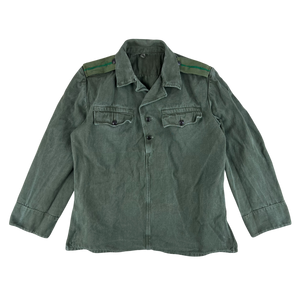 Bulgarian People's Army Olive Green Cossack Shirt - Medium