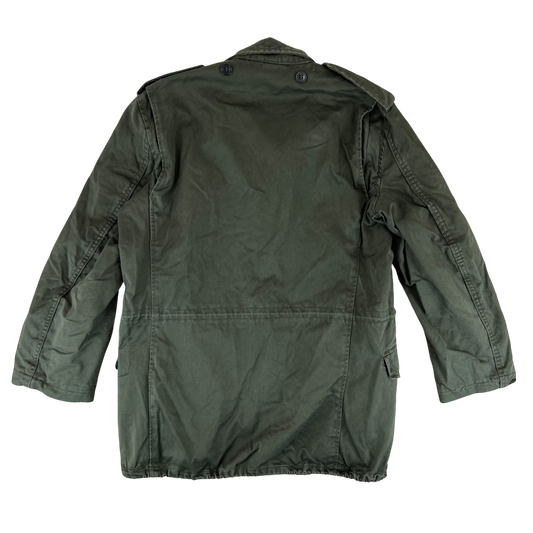 Greek Army M65 Olive Green Jacket - Large