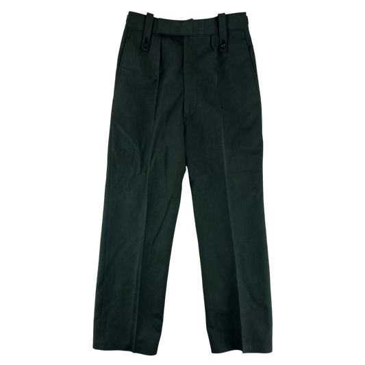 British Army Barrack Dress Green Trousers - W31 L27