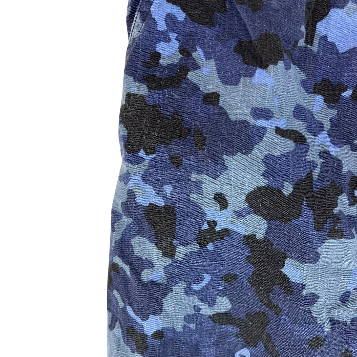 Romanian Navy M2017 Blue Camouflage Ripstop Trousers - W33 L24