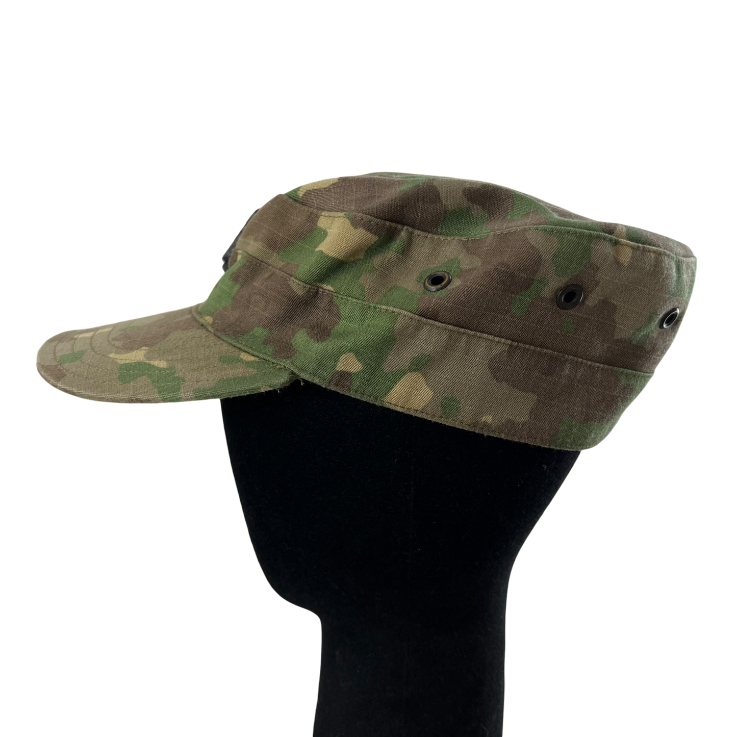 Romanian Army M2017 Woodland Camouflage Cap w/ Badge - Small 56cm
