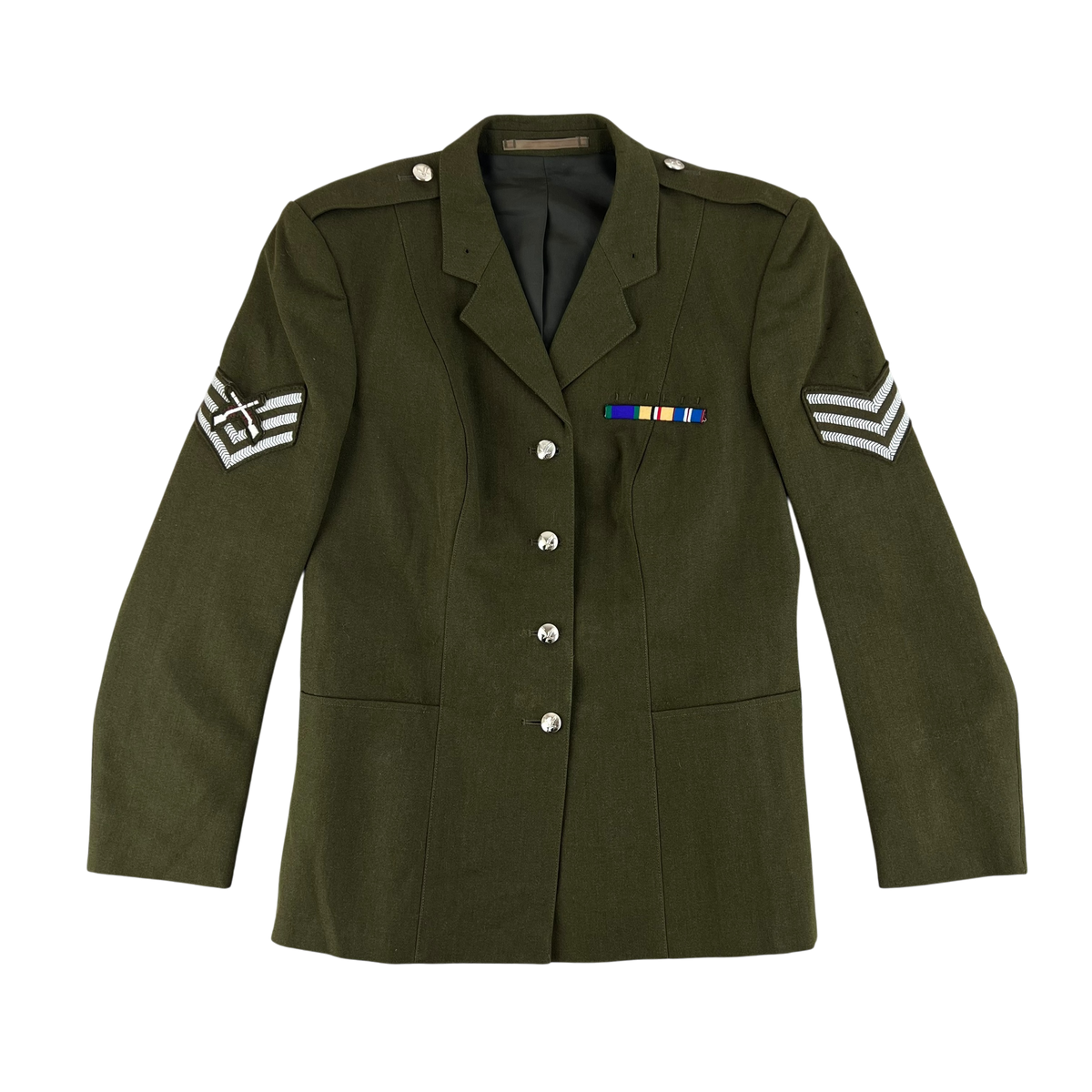 British Army Women's No. 2 Khaki Dress Jacket - Army Air Corps - Medium