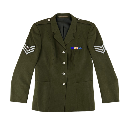 British Army Women's No. 2 Khaki Dress Jacket - Army Air Corps - Medium