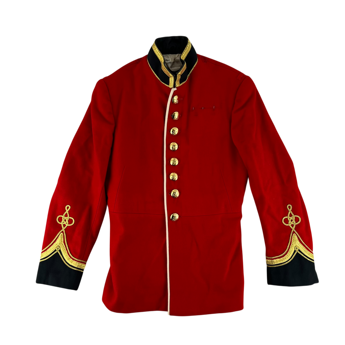 British Army Red Tunic Jacket - Queen's Division Minden Band - Medium