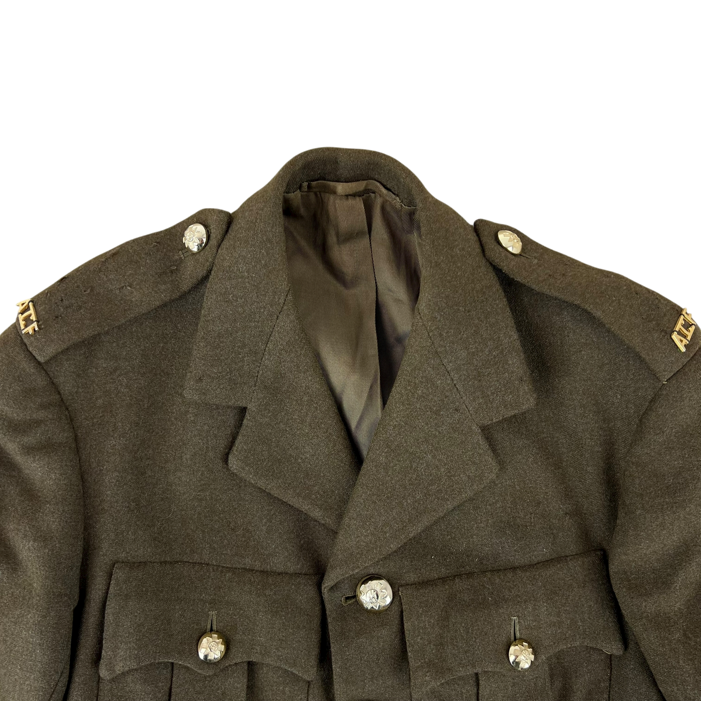 British Army No. 2 Dress Jacket Green 50s Scottish Pattern - Royal Highlanders "Black Watch" ATF - Medium