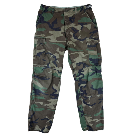 US Army M81 Woodland Camouflage Trousers - W35 L33