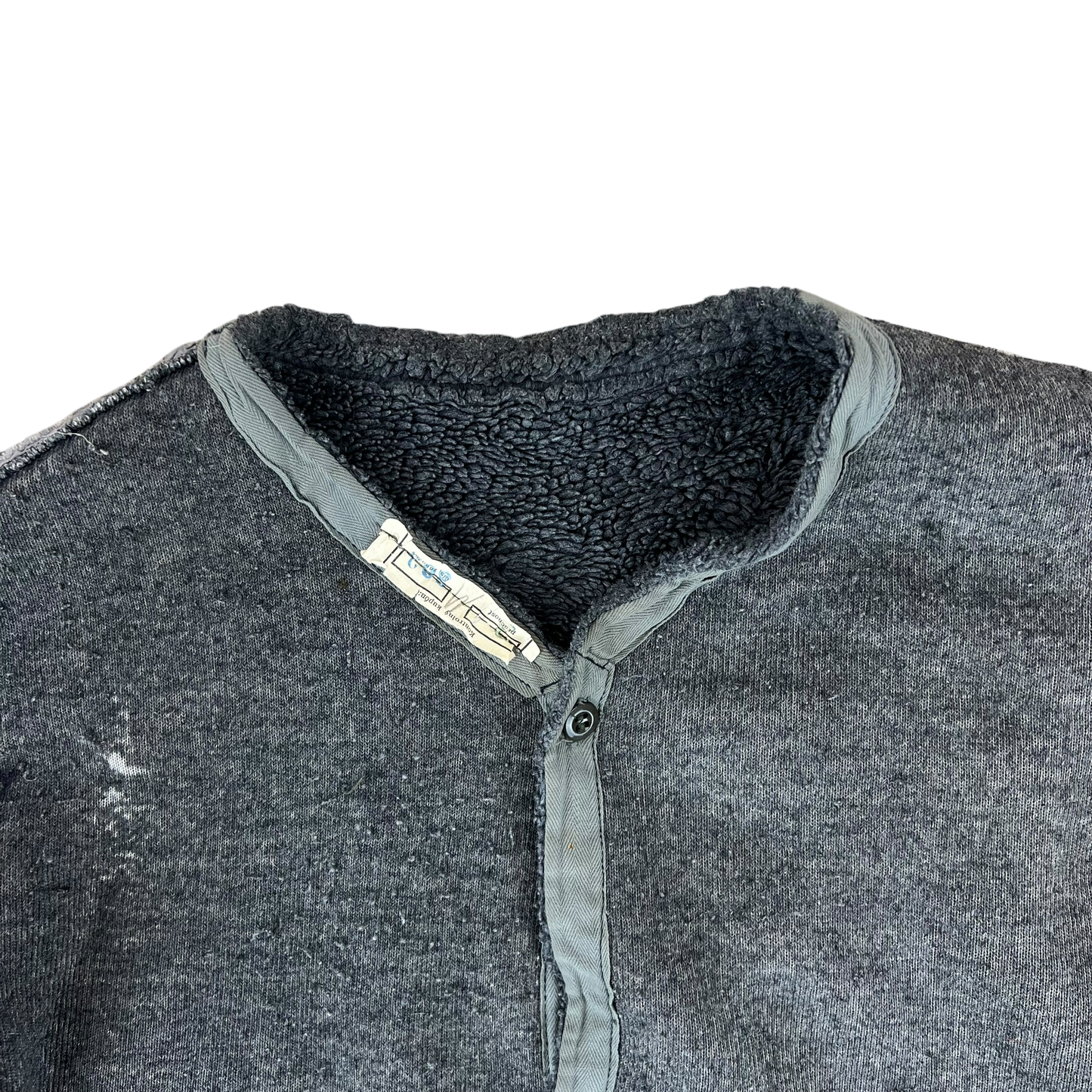 Czechoslovak Army Faux Fur Jacket Liner Cardigan M85 - X Large