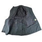 British RAF WW2 40's Officer's Blue Grey Wool Greatcoat w/ Belt - Medium Size 6