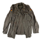 West German Army Brown Wool Long Sleeve Field Shirt - Small