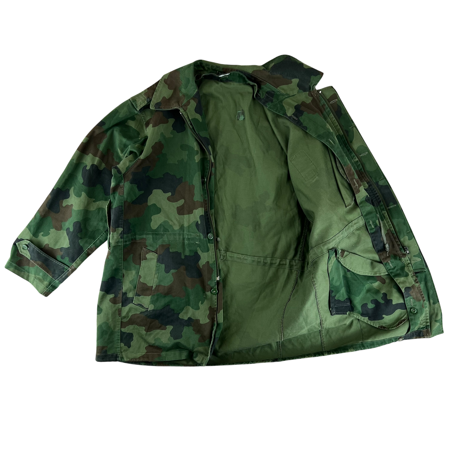 Serbian Army M93 Oak Leaf Camouflage Parka -