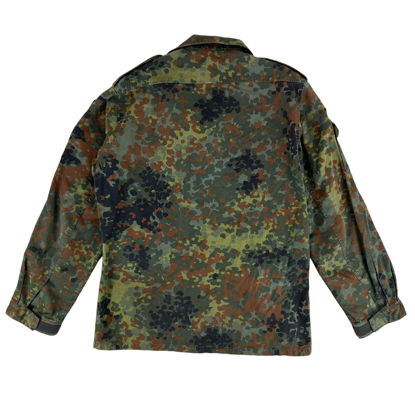 German Army Flecktarn Camouflage Long Sleeve Field Shirt - Medium GrNr 8