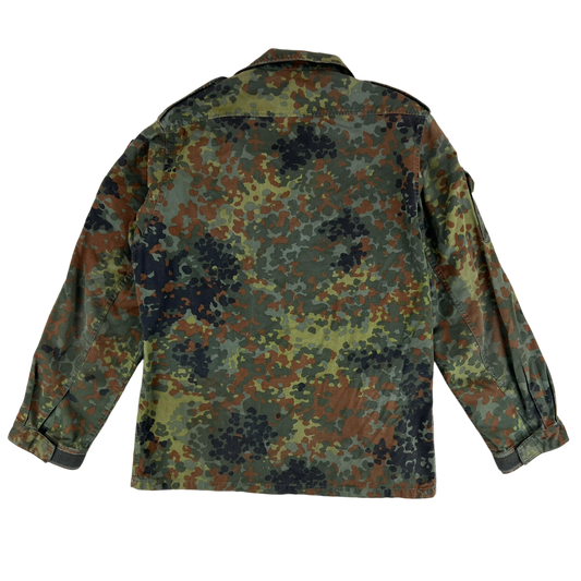 German Army Flecktarn Camouflage Long Sleeve Field Shirt - Medium GrNr 8