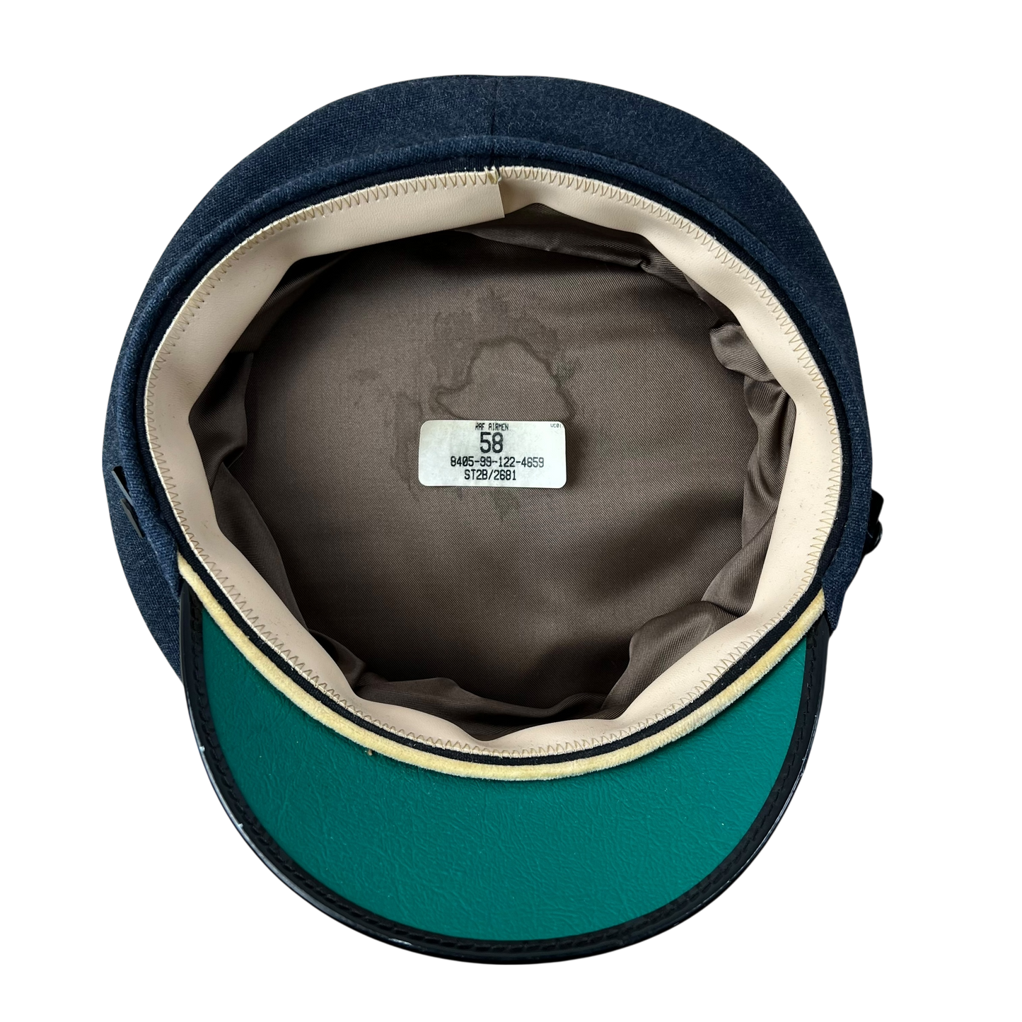 British RAF Peaked Dress Cap - Medium 58cm