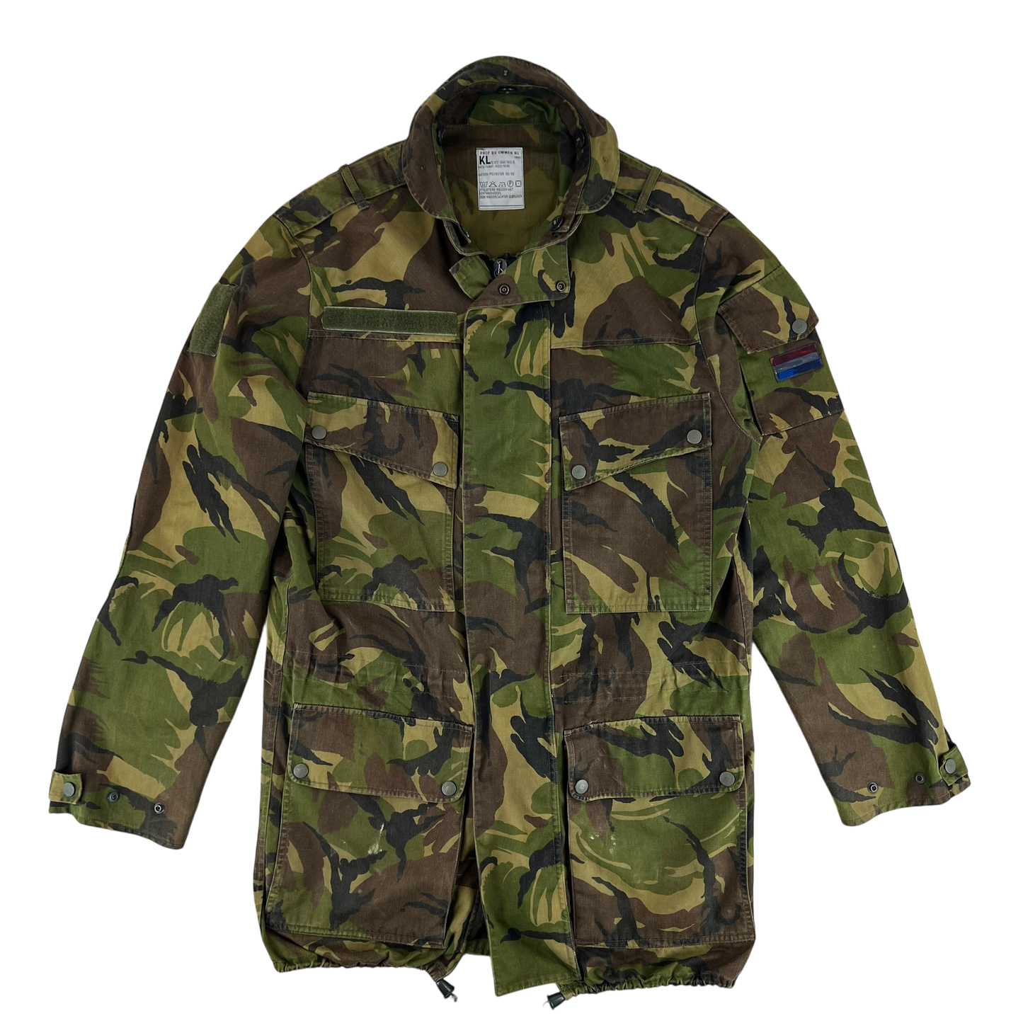 Dutch Army M93 DPM Woodland Camouflage Combat Jacket - Medium