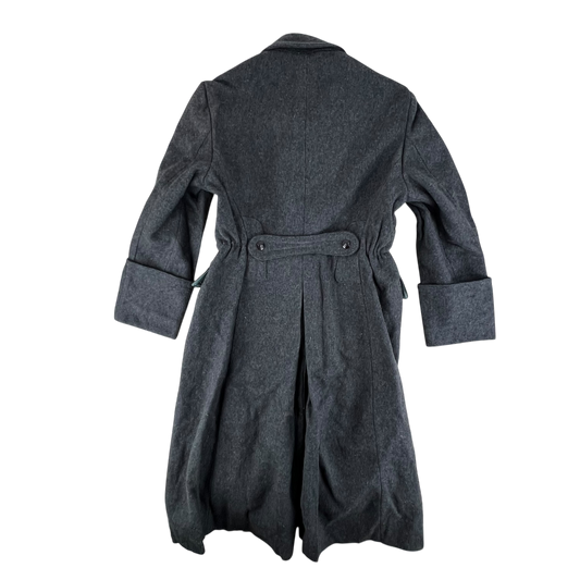 Bulgarian People's Army 80s Grey Wool Greatcoat - Large