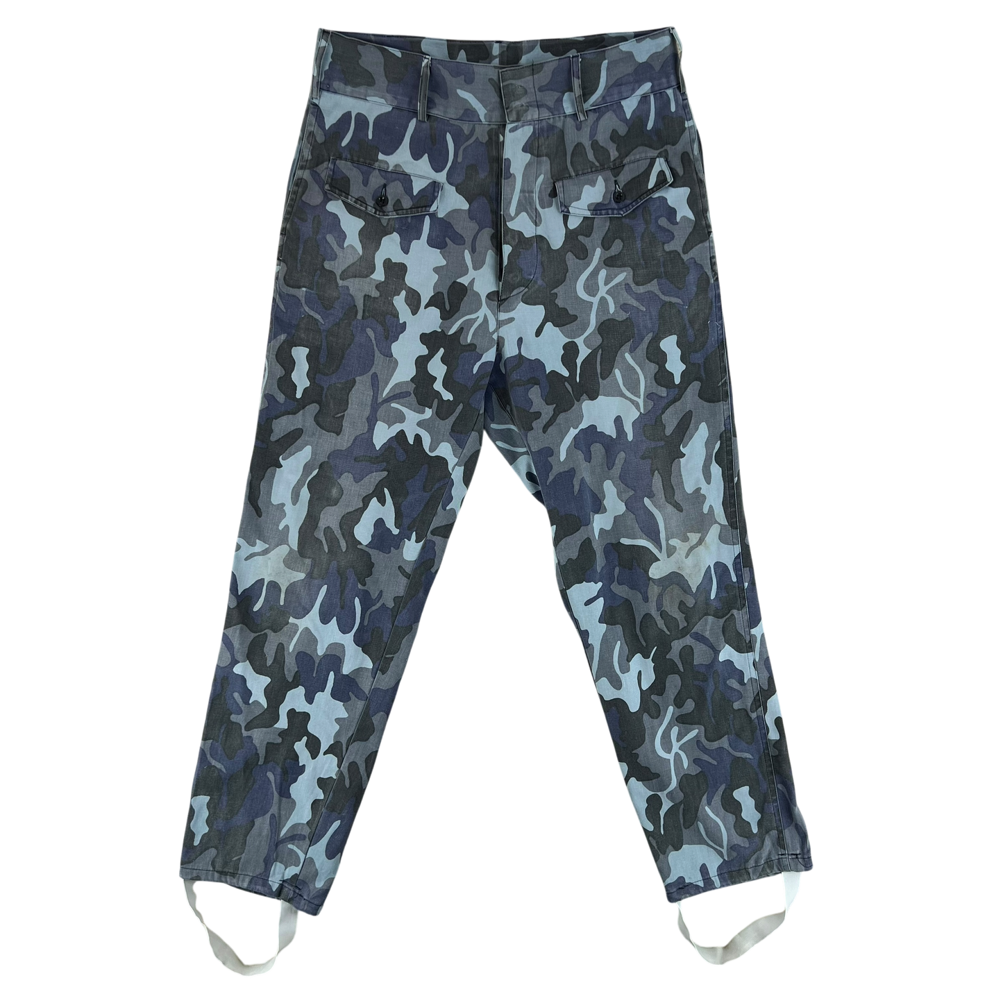 Romanian Army / Police M1990 Blue Leaf Camouflage Trousers - W35 L29