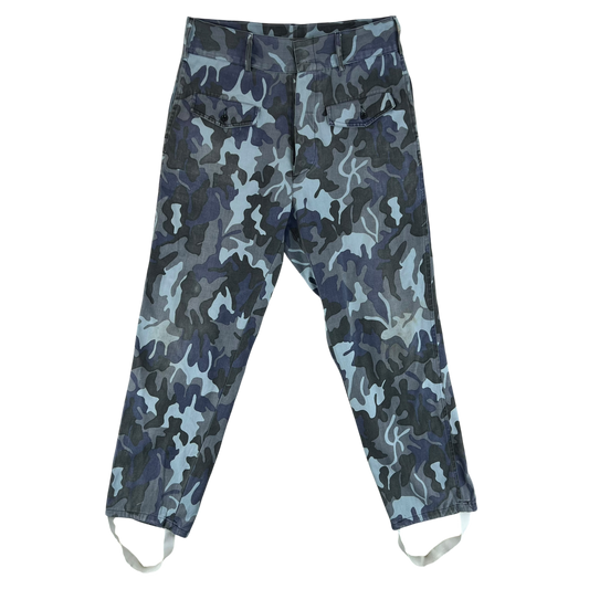 Romanian Army / Police M1990 Blue Leaf Camouflage Trousers - W35 L29