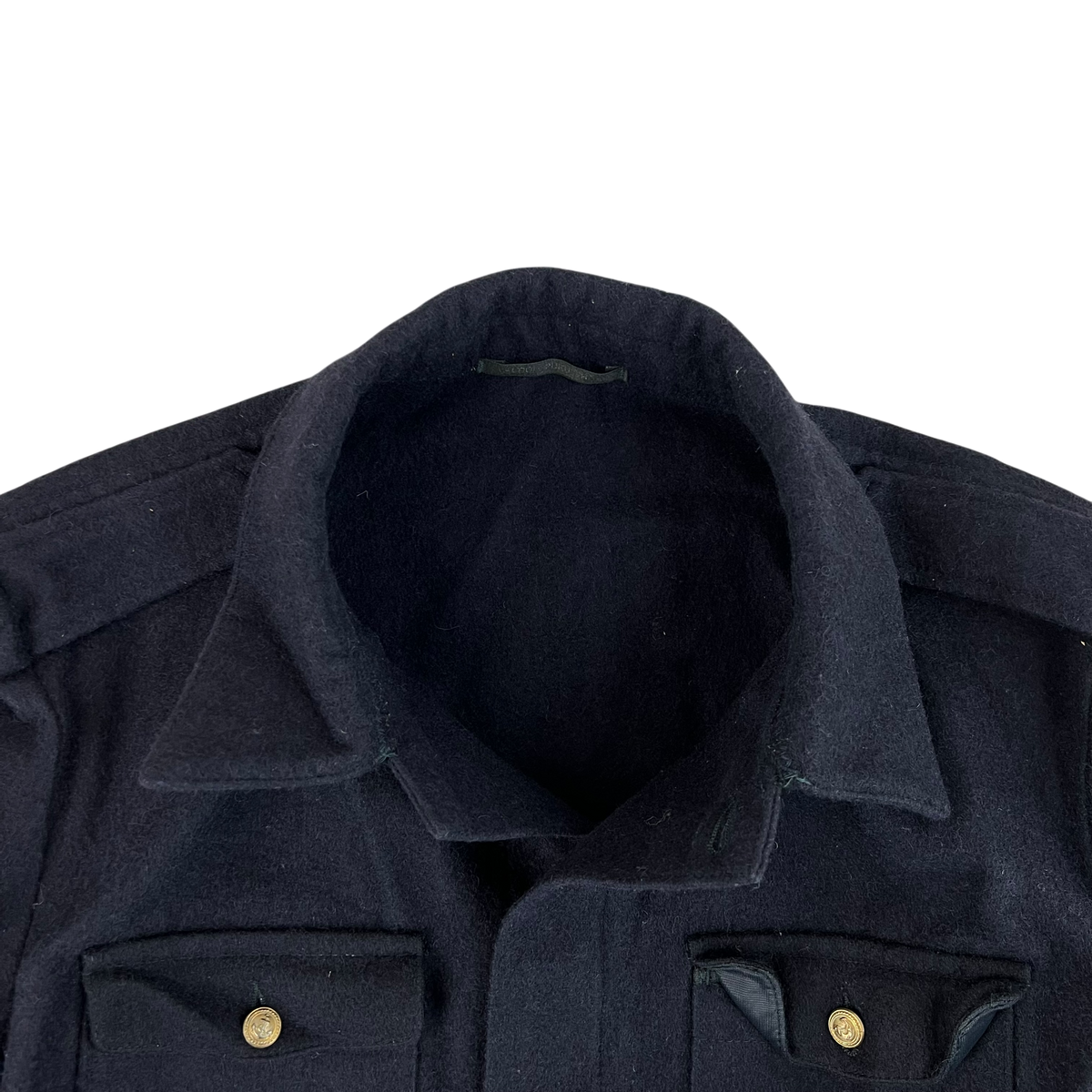 Finnish Navy M65 Wool Ike Jacket - Large