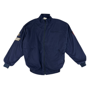British Army / Tri-Services Navy Blue PTI Tracksuit Top Jacket - Large 180/108