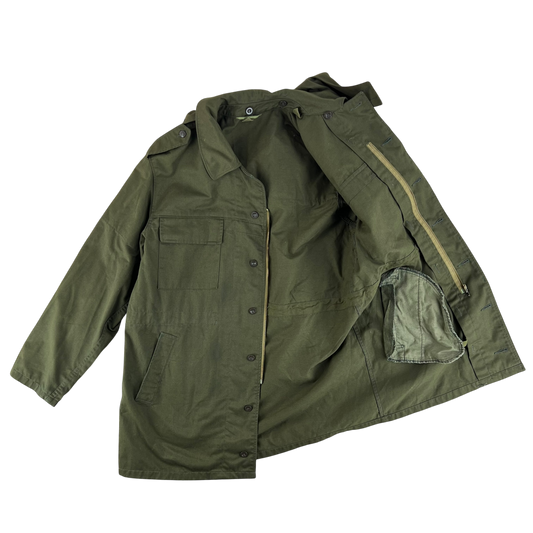 Czechoslovak Army M85 Field Parka Olive Green w/ Hood - Medium 172/100