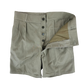 Italian Army Vintage Stone Chino Shorts - W29