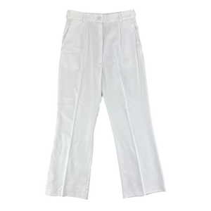 British Royal Navy Women's White Class II Flared Trousers - W30 L29