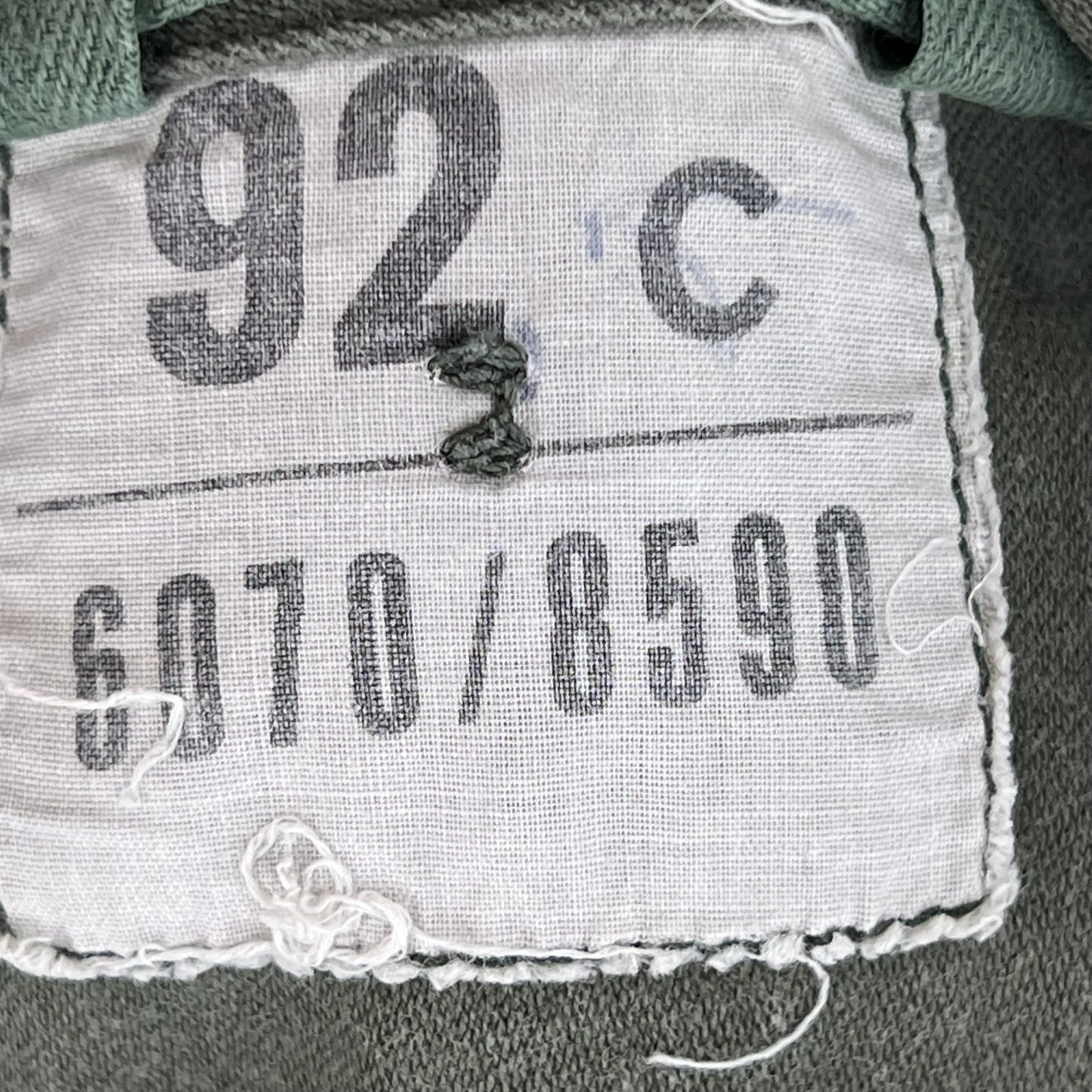 French Army F1 Olive Green Jacket - Small 92C