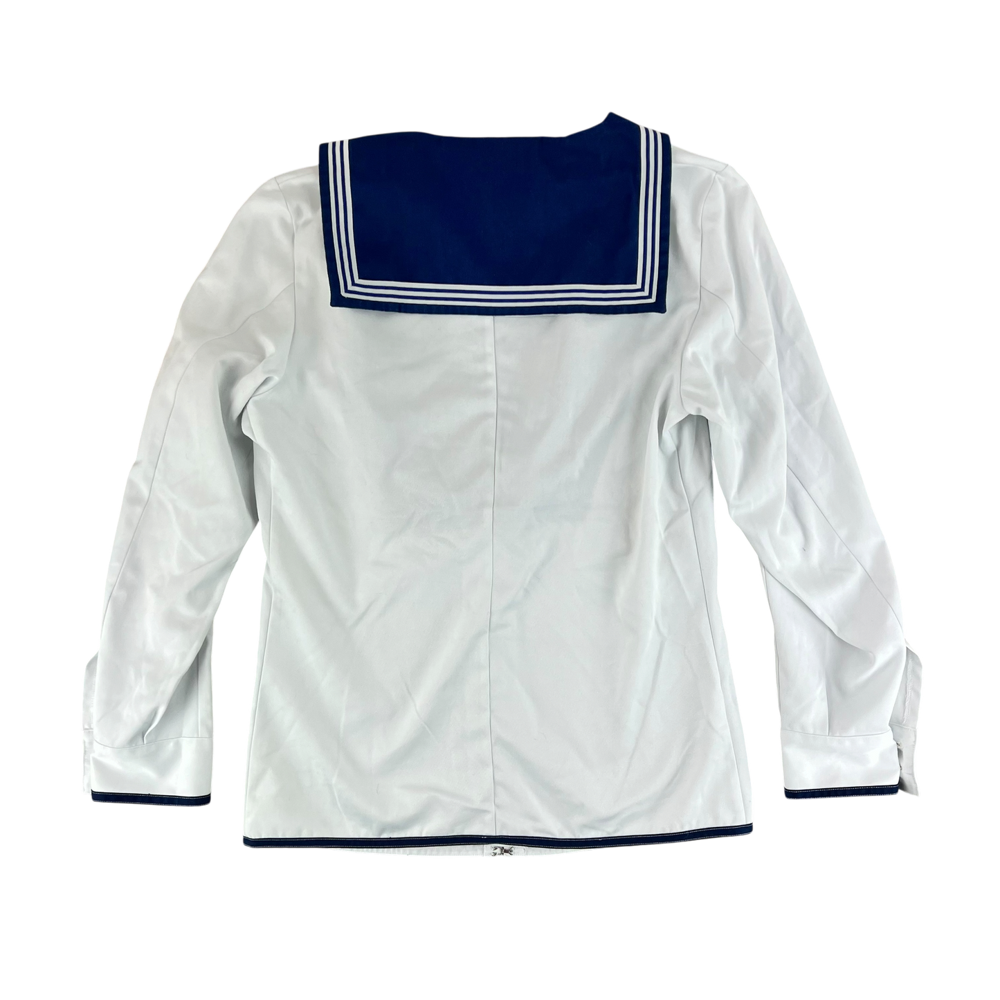 British Royal Navy Class II White Jumper Sailor's Top - Medium 182/96