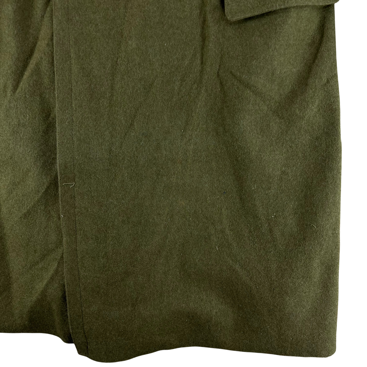 Romanian People's Army 70s Khaki Wool Greatcoat - Medium