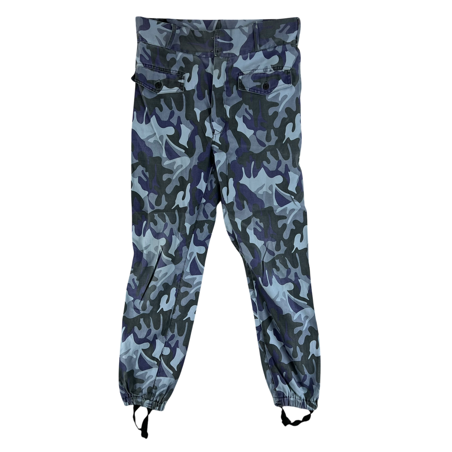 Romanian Army / Police M1990 Blue Leaf Camouflage Trousers - W34 L29