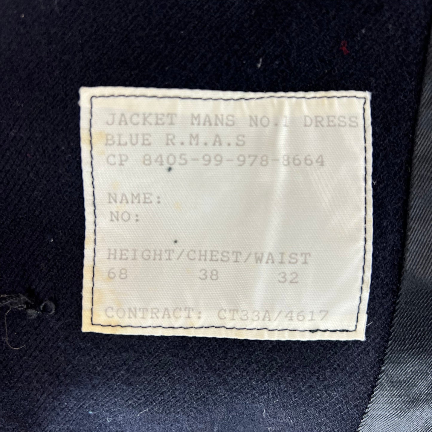 British Army No. 1 Dress Jacket - Royal Academy Sandhurst - Medium