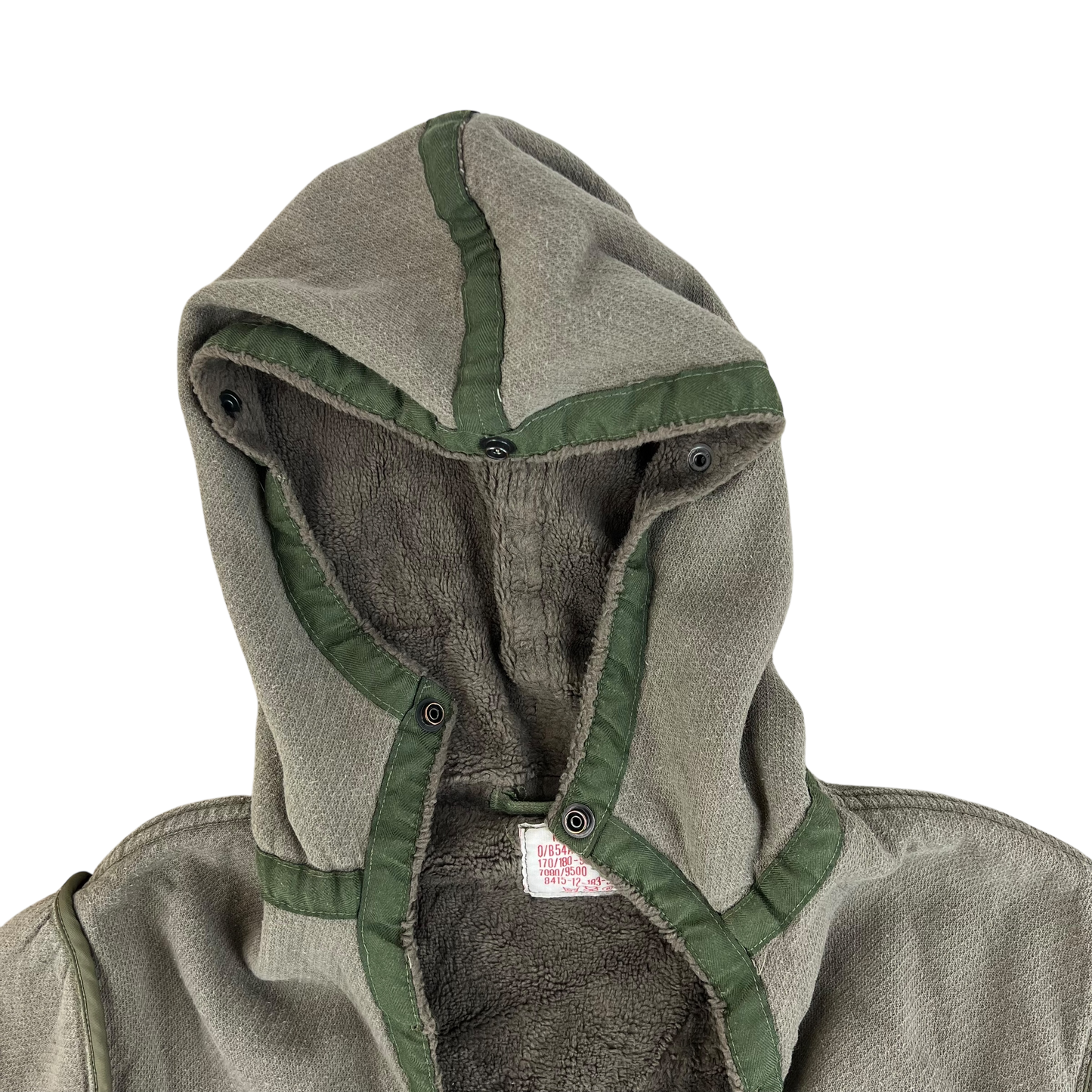German Army Khaki Thermal Parka Liner - Medium