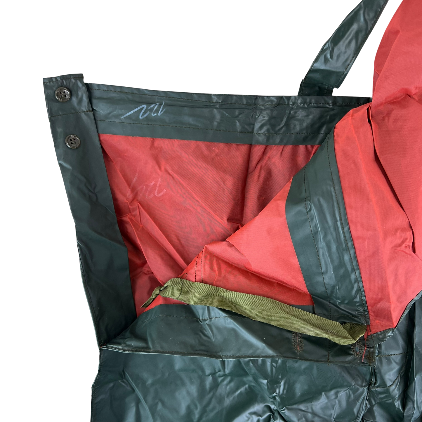 Czechoslovak Army Waterproof Bibbed Overalls - W50 L28
