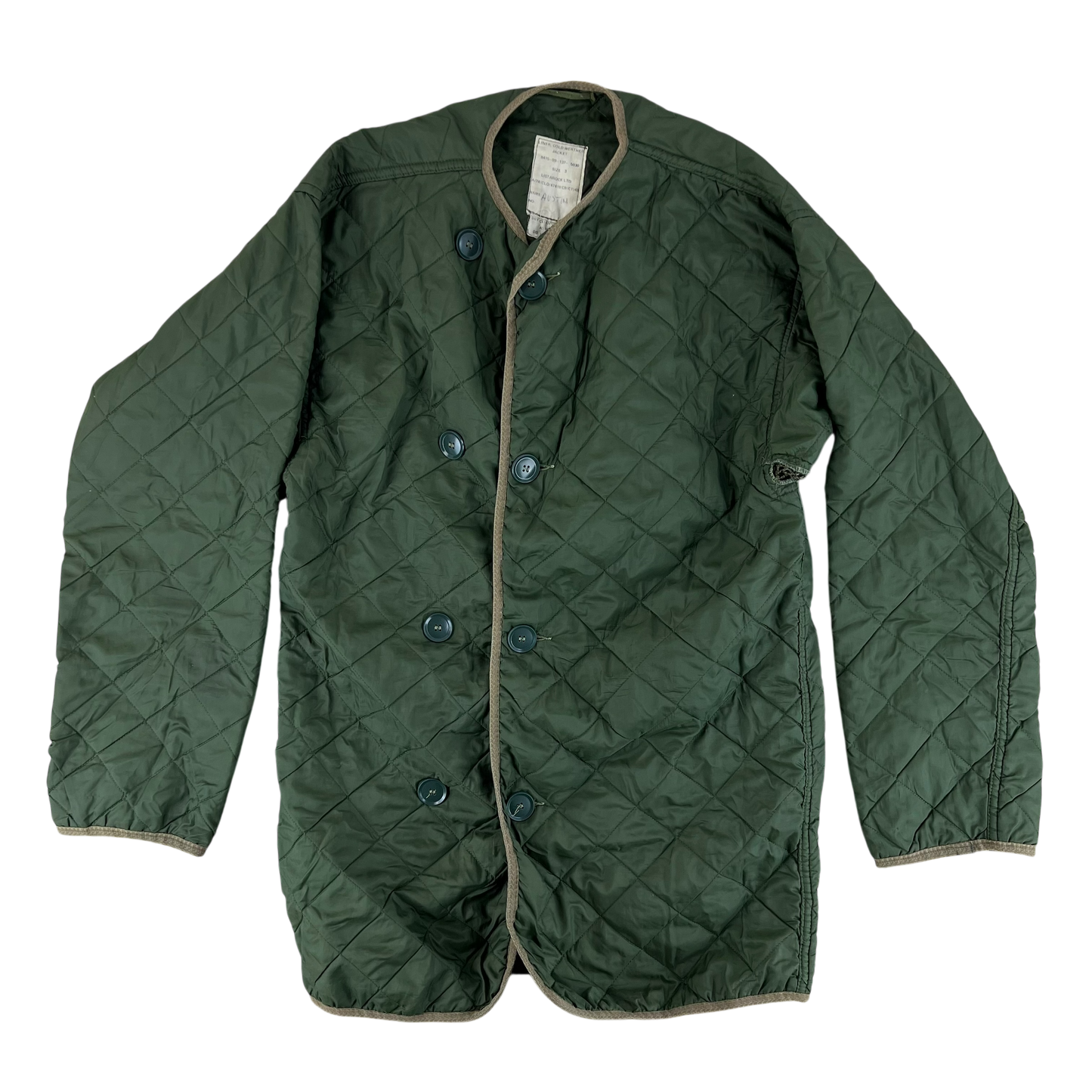 British Army Extreme Cold Weather Smock Jacket Liner - Large SIZE 3