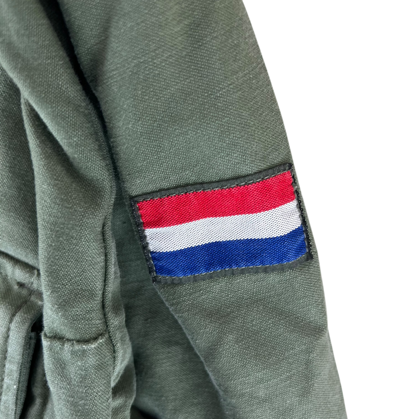 Dutch Army Field Shirt Jacket Green Long Sleeve - X Large