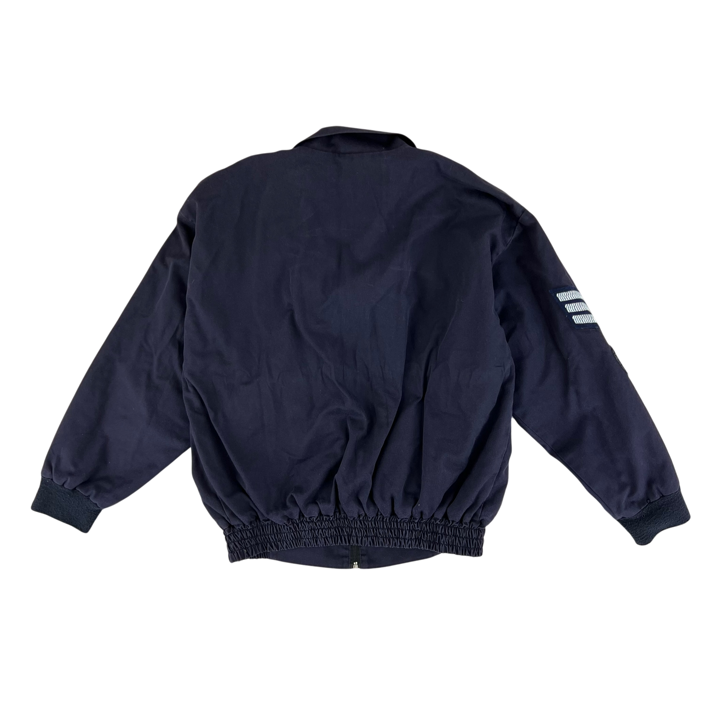 British Army / Tri-Services Navy Blue PTI Tracksuit Top Jacket - Small