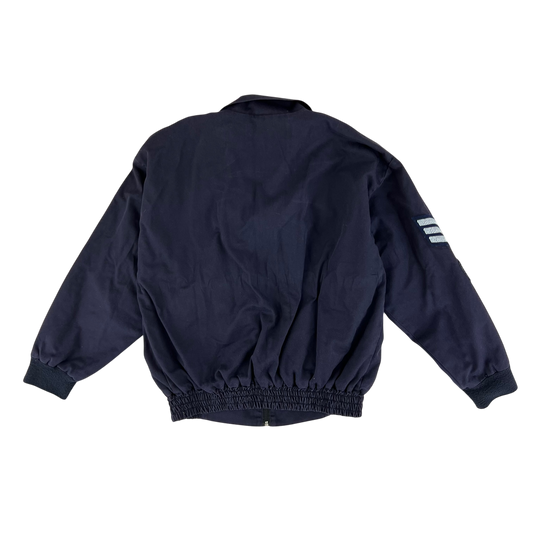 British Army / Tri-Services Navy Blue PTI Tracksuit Top Jacket - Small
