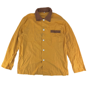 Czechoslovak Army Vintage Orange Pajama Shirt - X Large