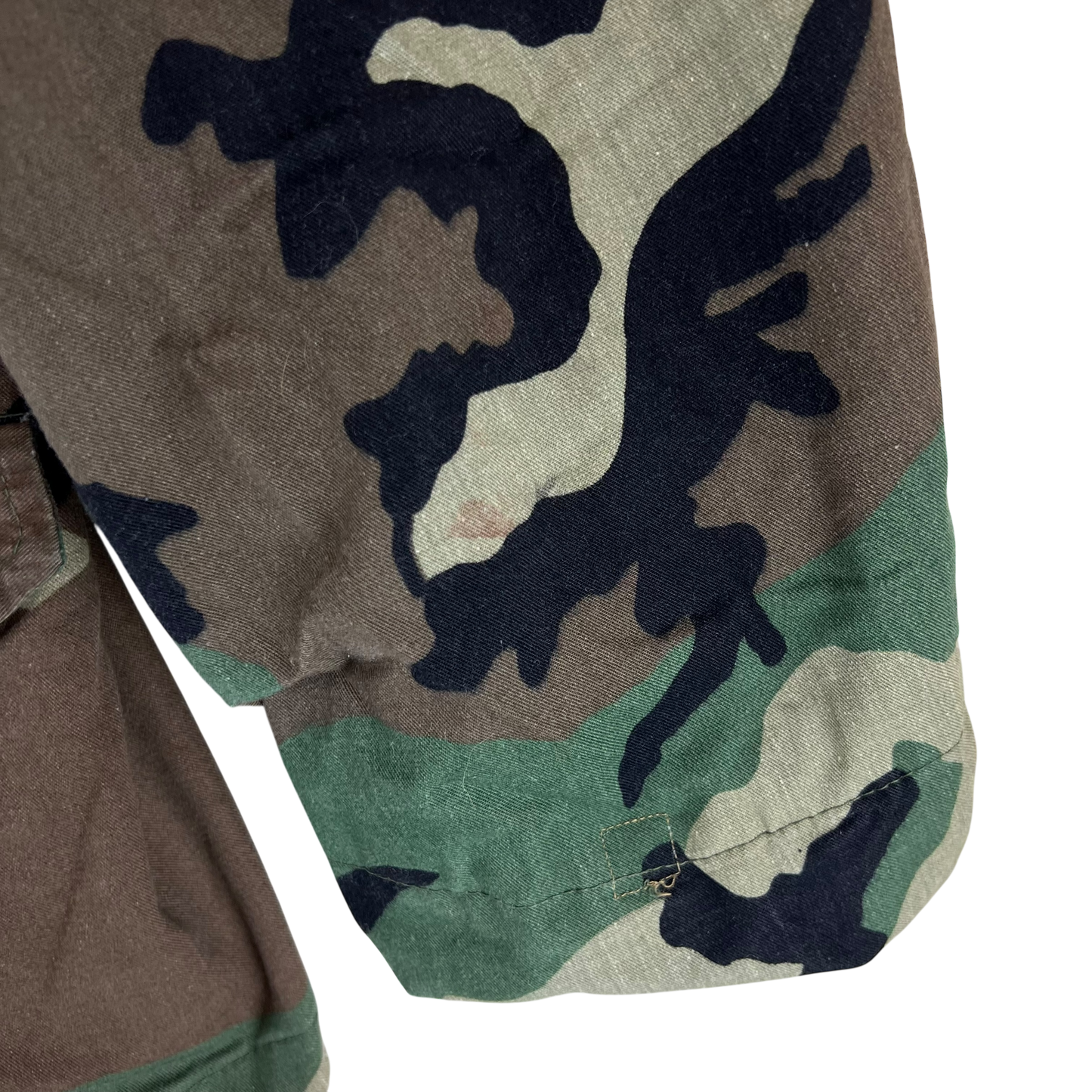 US Army M81 Woodland Camo M65 Cold Weather Field Coat - Large Regular
