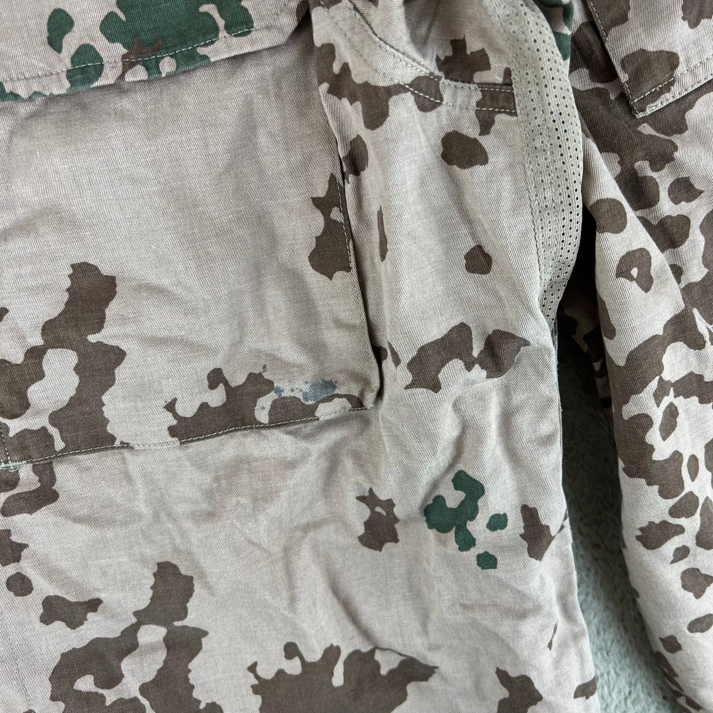 German Army Tropentarn Camouflage Field Shirt / Jacket - Large GrNr 8