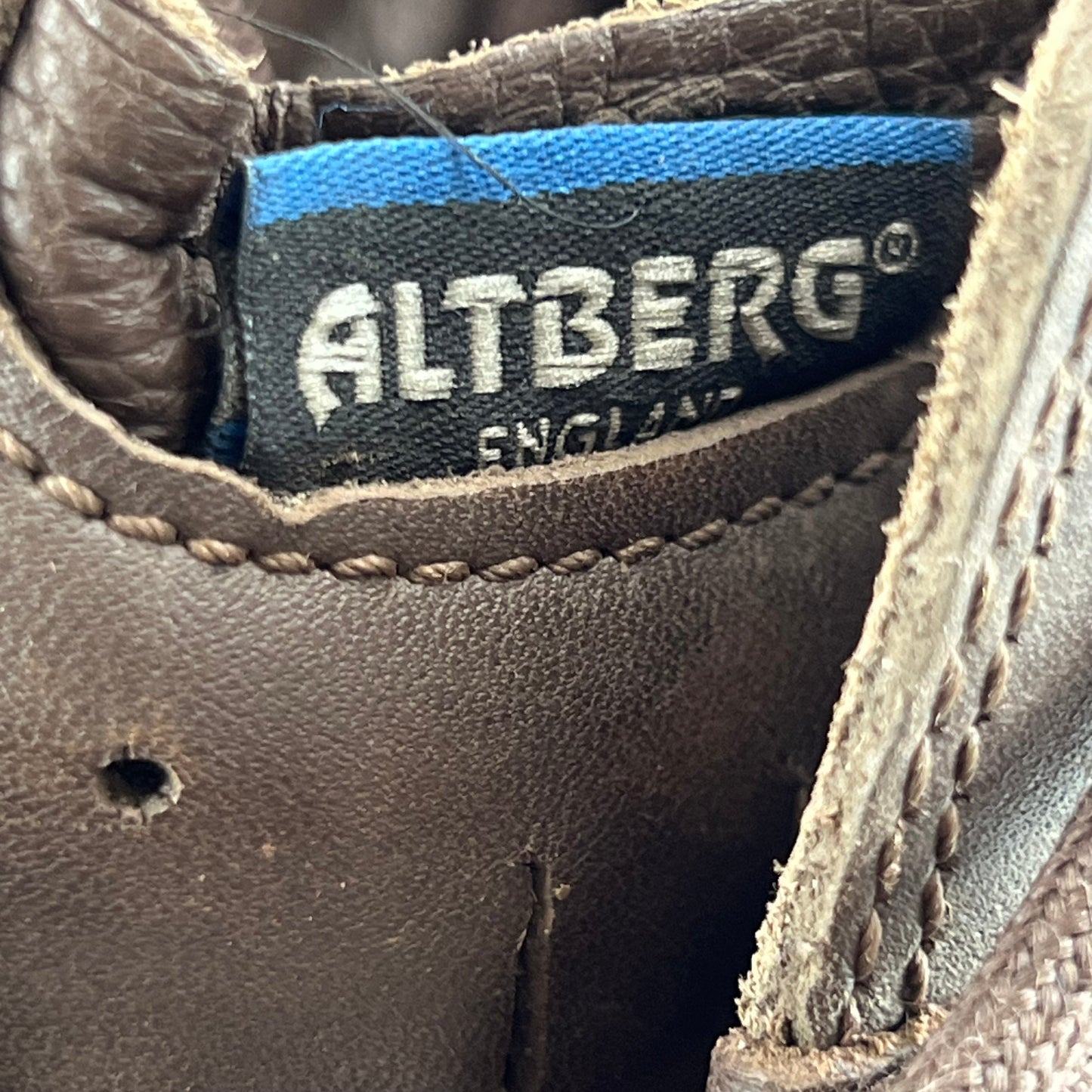 British Army Altberg Defender Brown Combat Boots - Size 8M