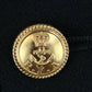 British Royal Navy 70s Dress Jacket - Royal Fleet Auxiliary - Large