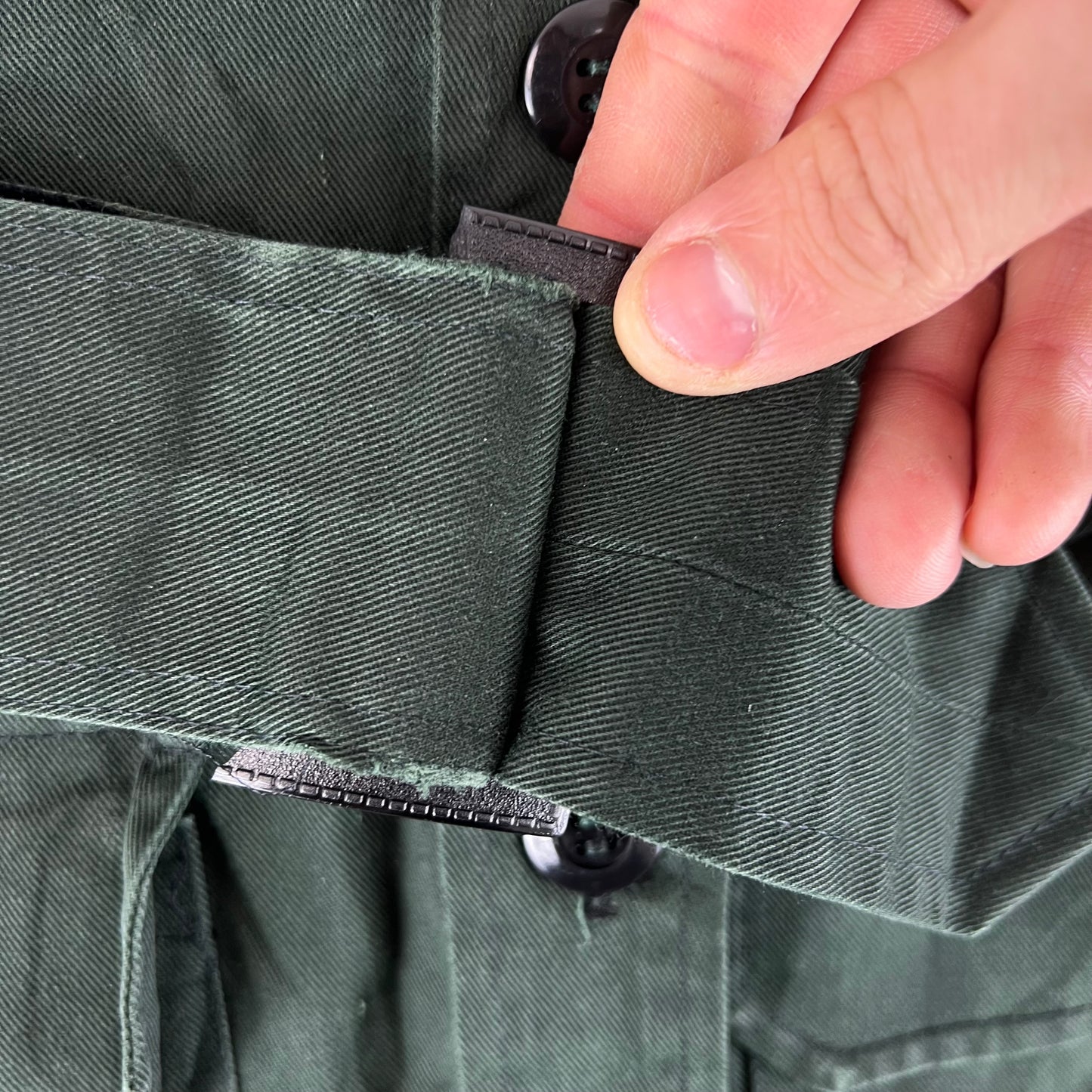 Canadian Army Women's 80's Green CF Cadets Safari Jacket - Small