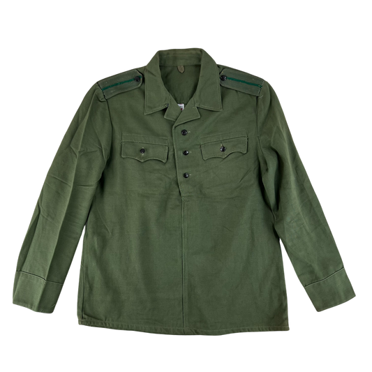 Bulgarian People's Army Olive Green Cossack Shirt - Large