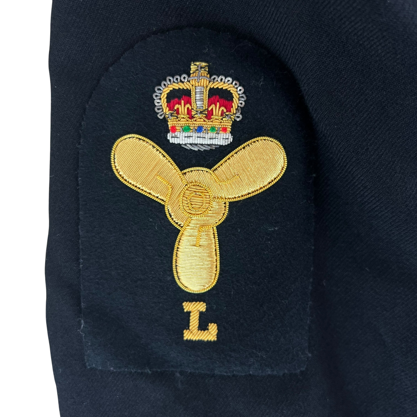 British Royal Navy Officer's No 1B Class 1 Dress Jacket - Large