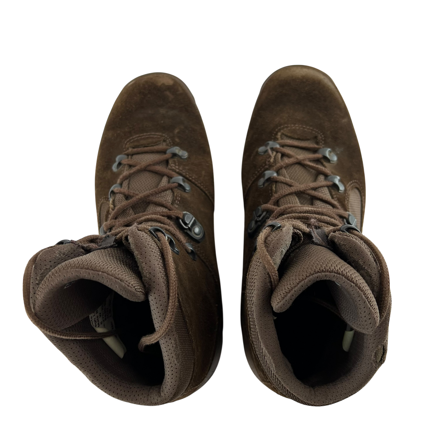 British Army HAIX Brown Desert Combat Boots - Size 8W