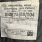 British RAF 1972 Pattern Blue Dress Trousers - W34 L27