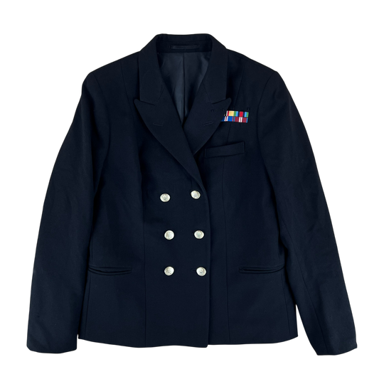 British Royal Navy Women's Officer's No 1B Class 1 Dress Jacket - Medium 100L